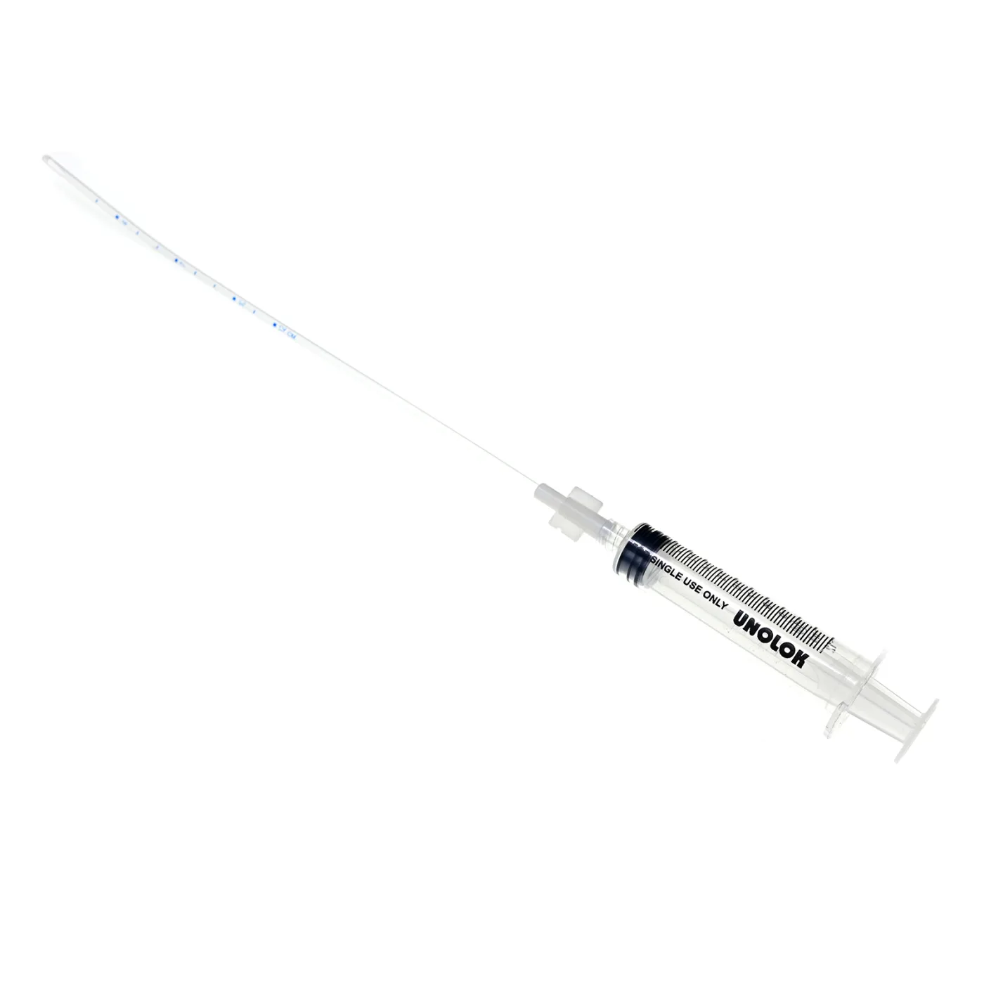 Endometrial Biopsy Curette With Syringe (Eze-Curette Type Sampler)